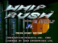 une photo d'Ã©cran de Whip Rush sur Sega Megadrive